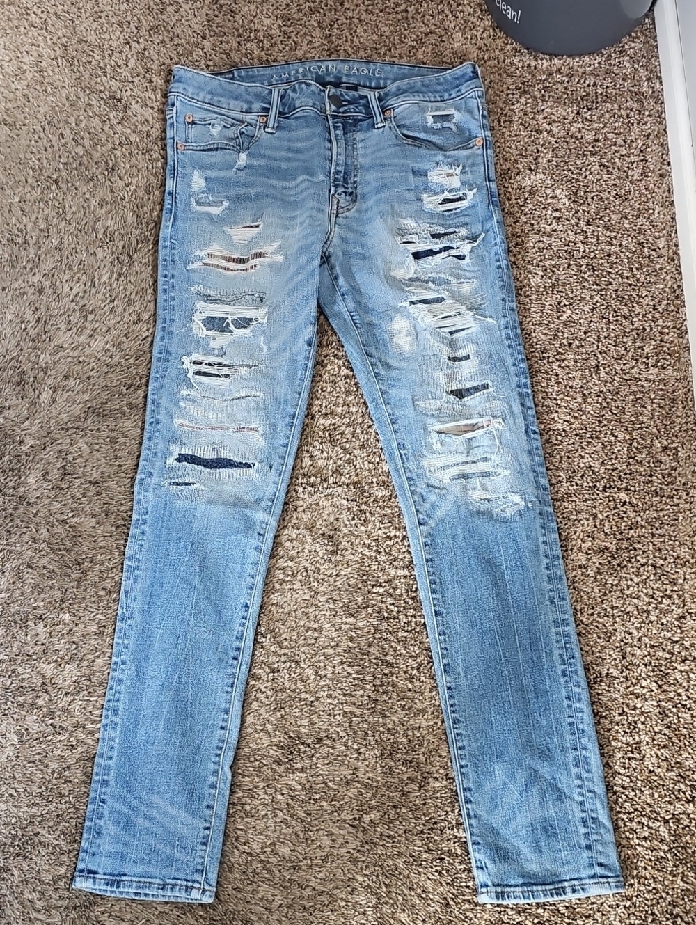 American Eagle Mens Skinny Jeans Sz 34/34!! Very Nice